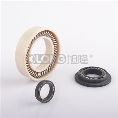 Уплотнение вала подшипника с тефлоновой пружиной под напряжением